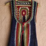 Vintage Handmade Wool 70s Waistcoat