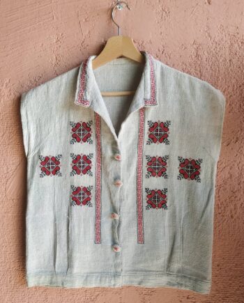 Vintage Hand Embroidered Top