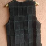 Vintage Suede Patchwork Waistcoat 2